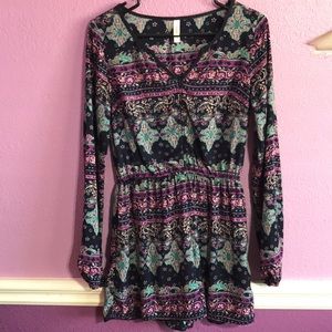 Beautifully Detailed Romper with Pockets